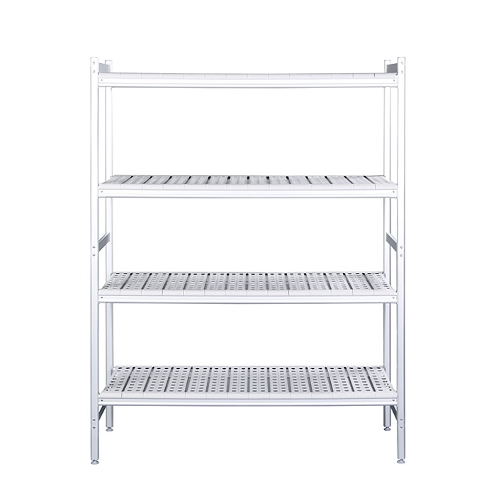 SARO Aluminium plank met kunststof roosters 475x532mm