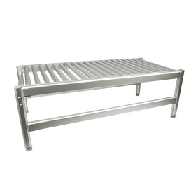 SARO Vast platform met aluminium roosters - PD 886