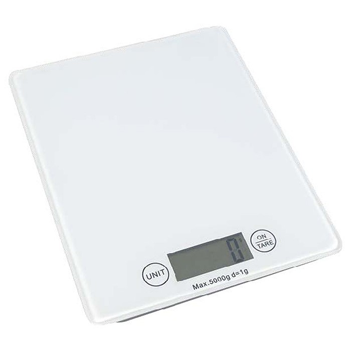 SARO Digitale keukenweegschaal / Met glasplaat tot 5 kg - 4745BO