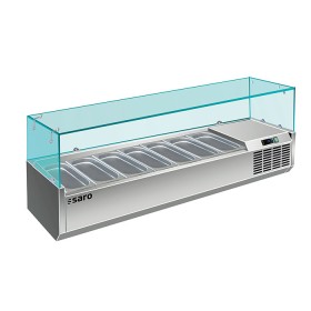 SARO Opzet koelvitrine - 1/4 GN model VRX 1600/330