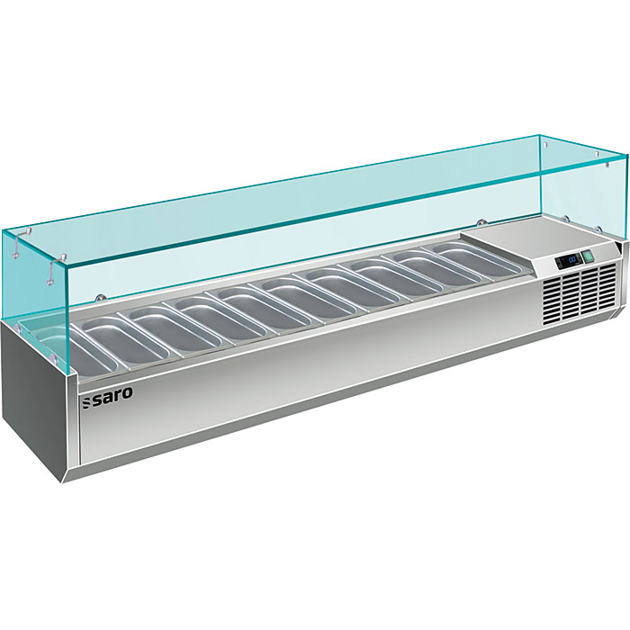 SARO Opzet koelvitrine - 1/4 GN model VRX 2000/330