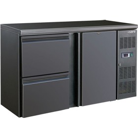 SARO Barkoeler met 1 deur en 2 laden,
Model BC 2100-2S