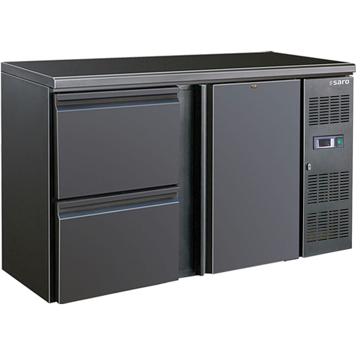 SARO Barkoeler met 1 deur en 2 laden,
Model BC 2100-2S