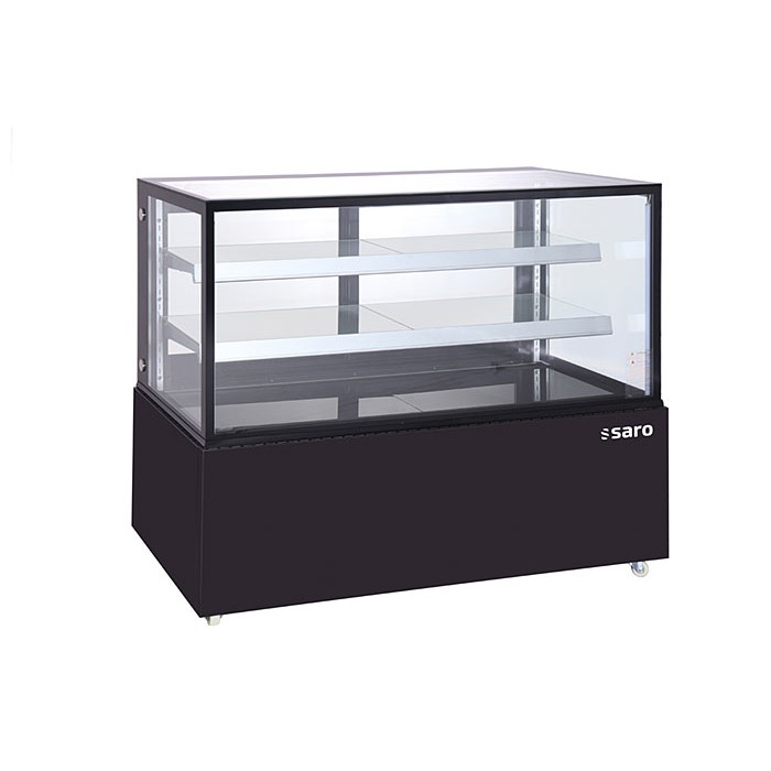 SARO Taartvitrine 410L Zwart Model MARION