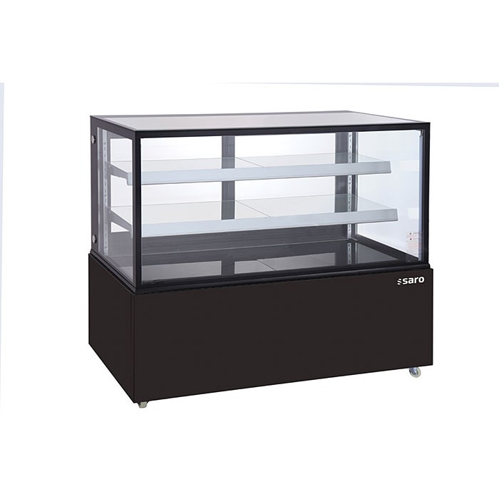 SARO Taartvitrine 510L Zwart VANESSA