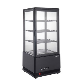 SARO Koelvitrine SC 70 AV, zwart