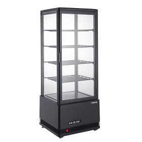 SARO Koelvitrine SC 100 AV, zwart
