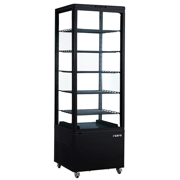 SARO Koelvitrine LENN, zwart
