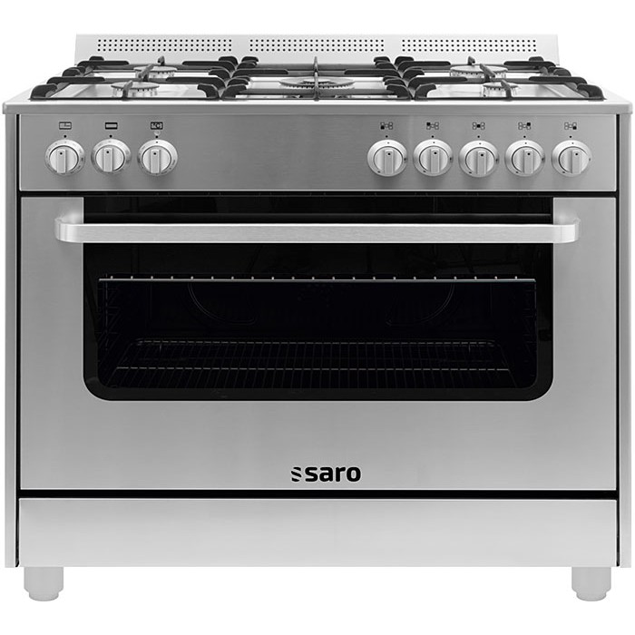 SARO Multifunct. Gasfornuis,electrische oven,TS95C61LX