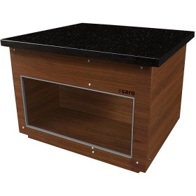 SARO Neutral Element B 1000 mm, kleur WALNOOT