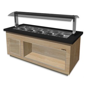 SARO Saladebar model PREMIUM LINE- SB-K 200 OAK