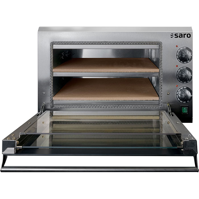 SARO Mini Pizzaoven voor 2 Pizza's Model ETNA 2
