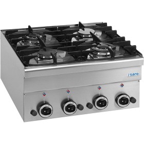 SARO Gasfornuis 4 Branders Tafel 600 Line  G4S6