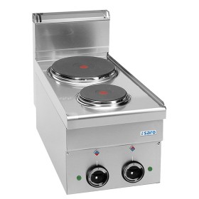 SARO Elektrisch fornuis 2 Velden,Tafelmodel 600Line,E26