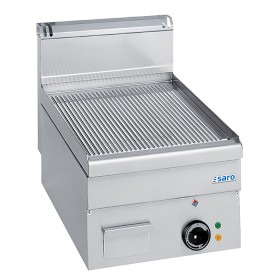 SARO Elektrische Grillplaat Geribbeld, 400x600, EFT46R
