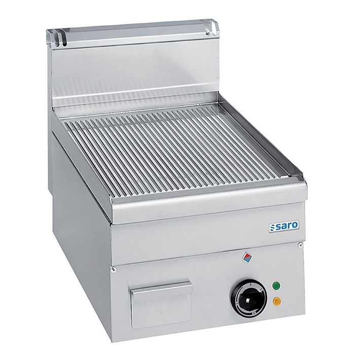 SARO Elektrische Grillplaat Geribbeld, 400x600, EFT46R