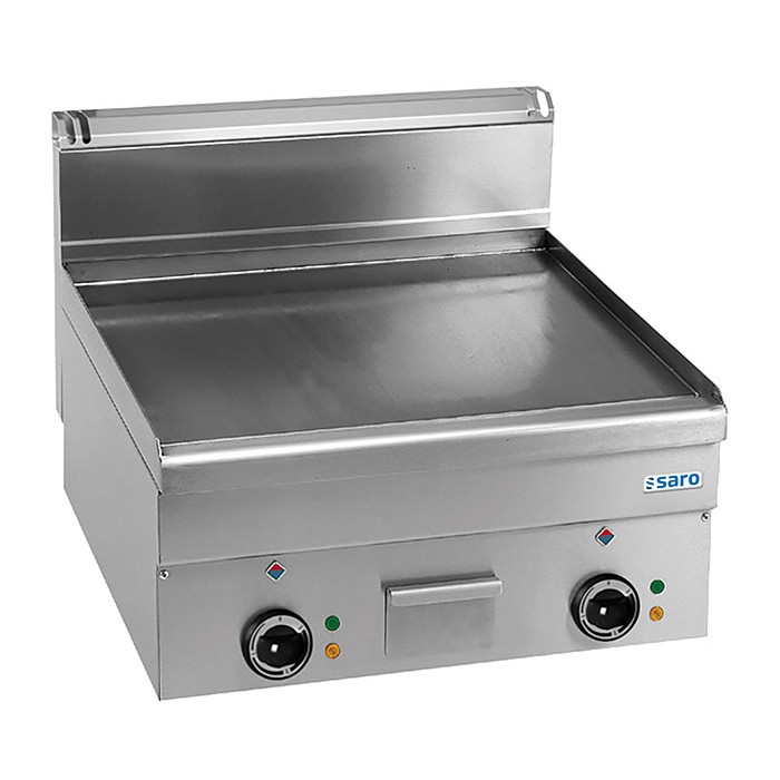 SARO Elektrische Grillplaat Glad, 600x600, EFT66L
