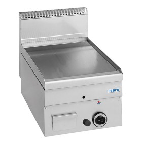 SARO Gas Grillplaat Glad Tafel 400x600  GFT46L