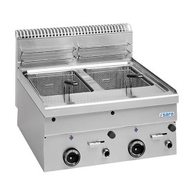 SARO Gasfrituurpan 8+8 L Tafelmodel 600 Line Model GF66